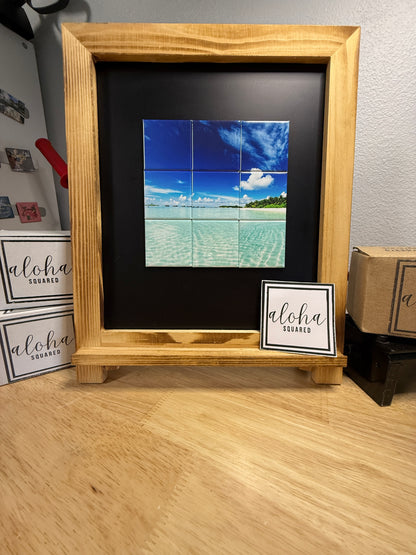 2x2 Custom Button Photo Puzzle Set