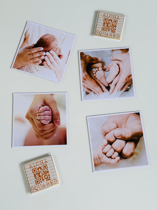 Vinyl Photo Magnet - Large (3.75" Square)
