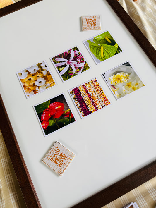 Square 3" x 3" Custom Vinyl Photo Magnet